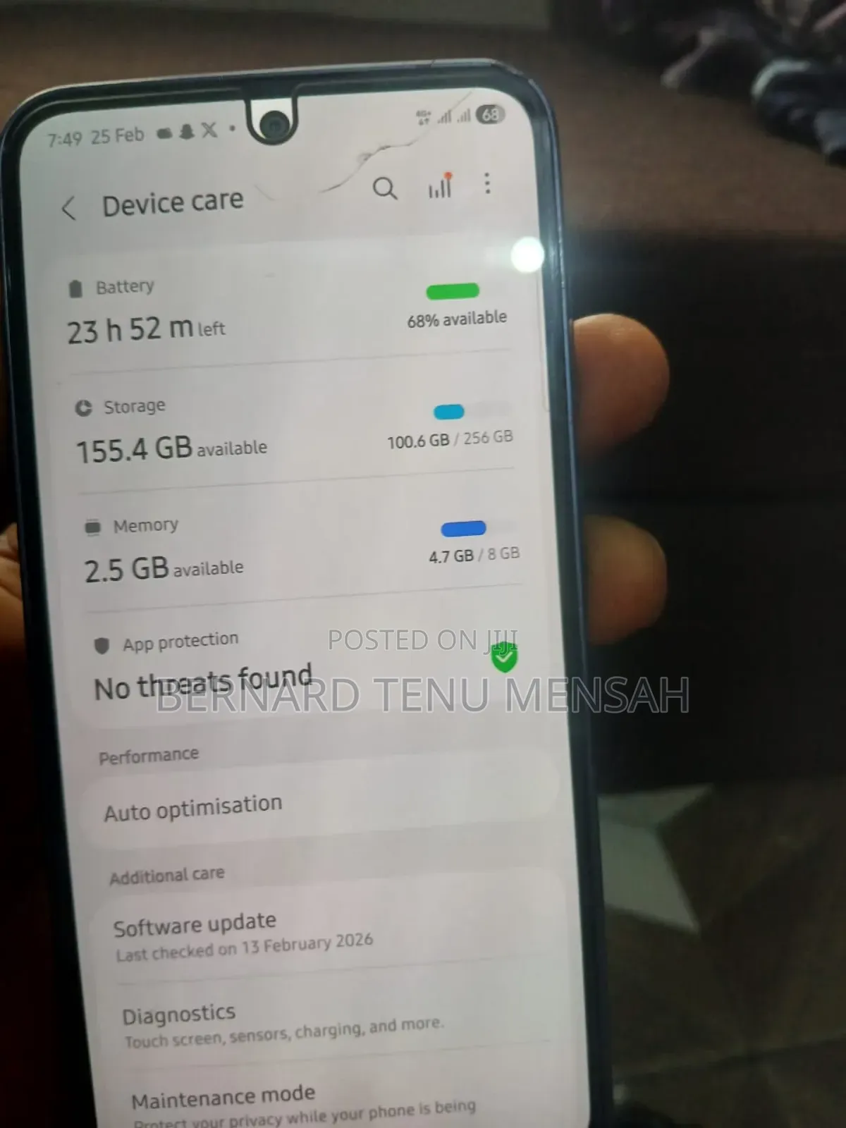Samsung Galaxy A35 256 GB Blue