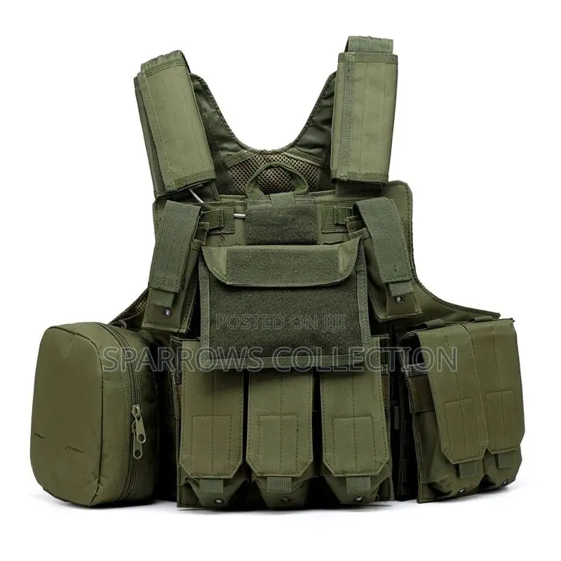 Tactical Protective Security Vest With Pockets