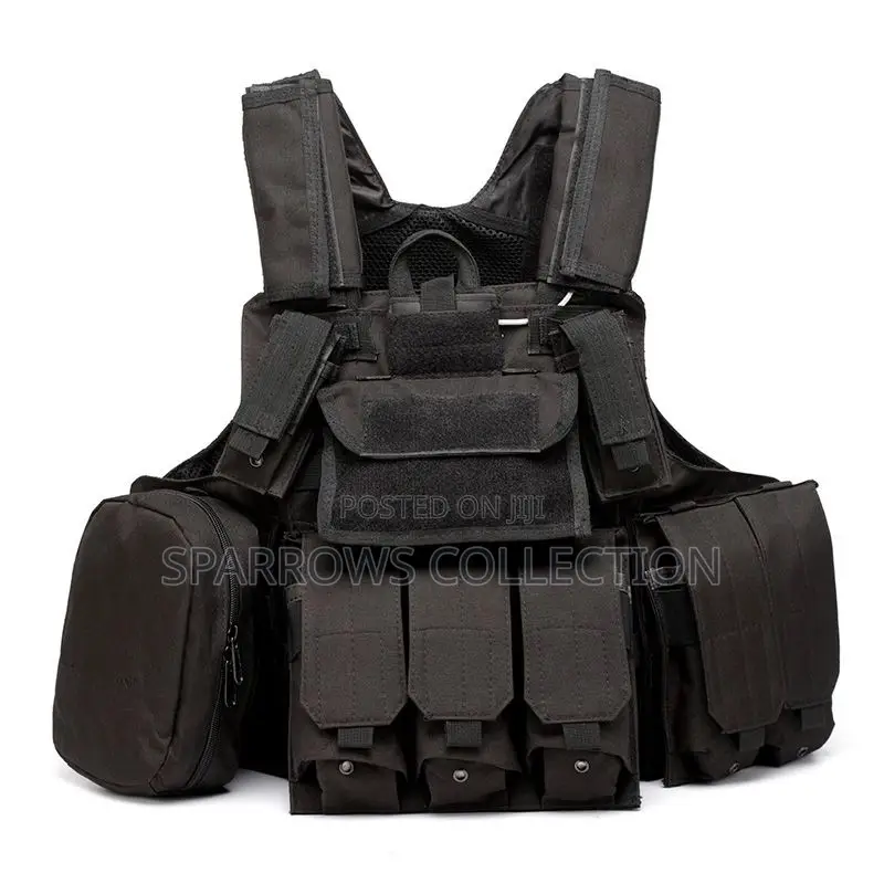 Tactical Protective Security Vest With Pockets