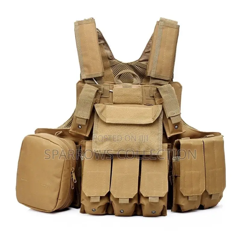 Tactical Protective Security Vest With Pockets