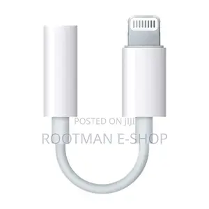 Apple Lightning To 3.5mm Adapter