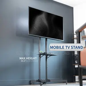 Mobile Tv Stand/Trolley for Led/LCD 32-70" With Shelf