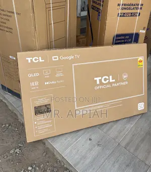 Get Authentic TCL 50 Inch Qled Smart Screen Tv(2025 Model) 