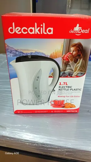 Decakila 1.7l Electric Kettle – Boil Water in Seconds