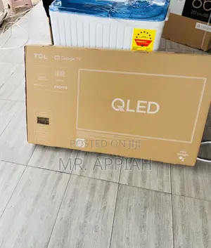 Quality TCL 43 Inch Qled Smart Screen Television(2025 Model) Black