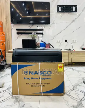 Get Premium Nasco 1.5hp Non Inverter Air Conditioner(Black) 