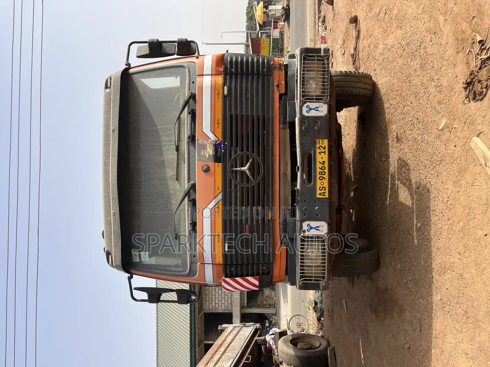Single Axle Mercedes Benz V8