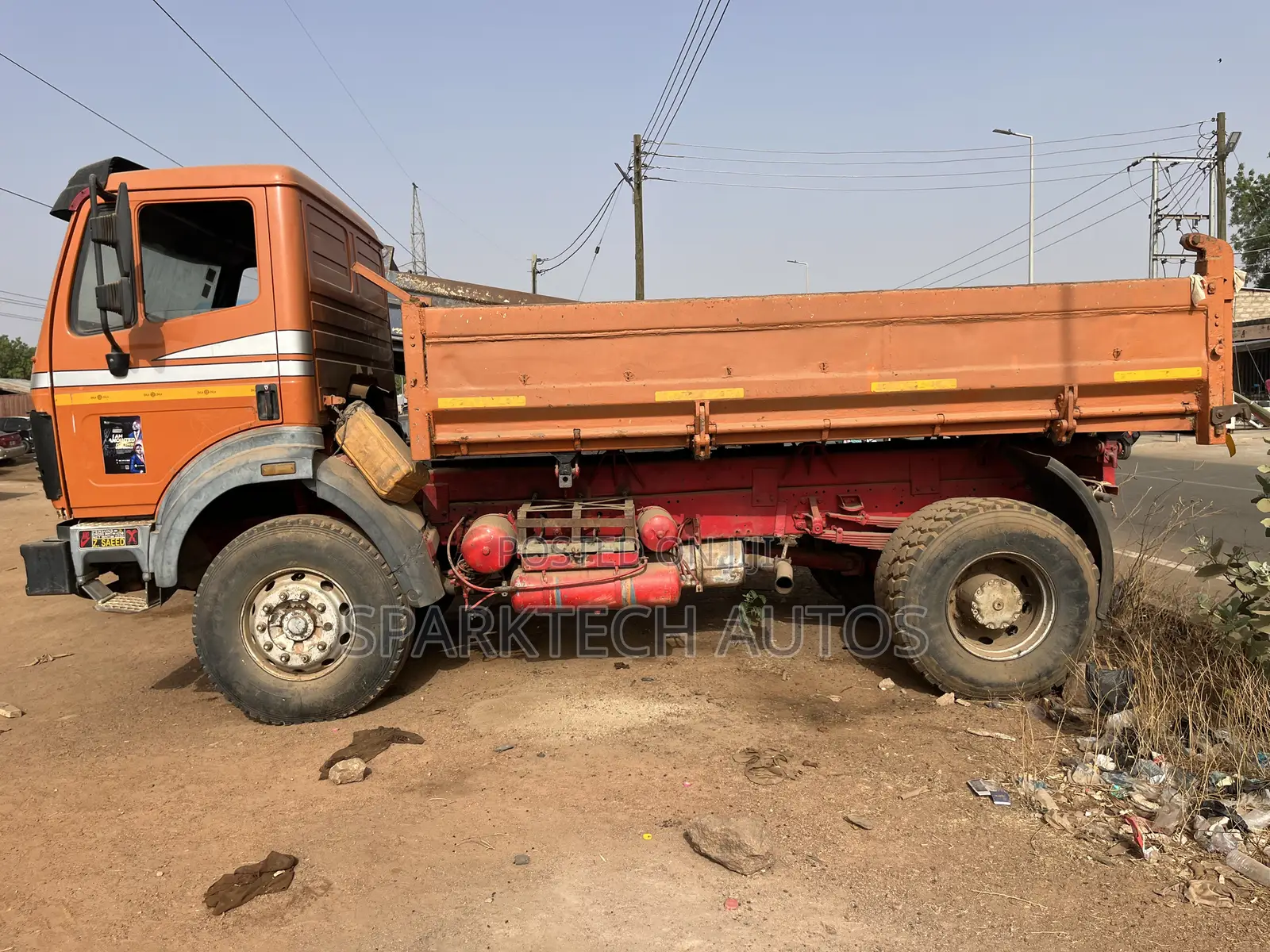 Single Axle Mercedes Benz V8