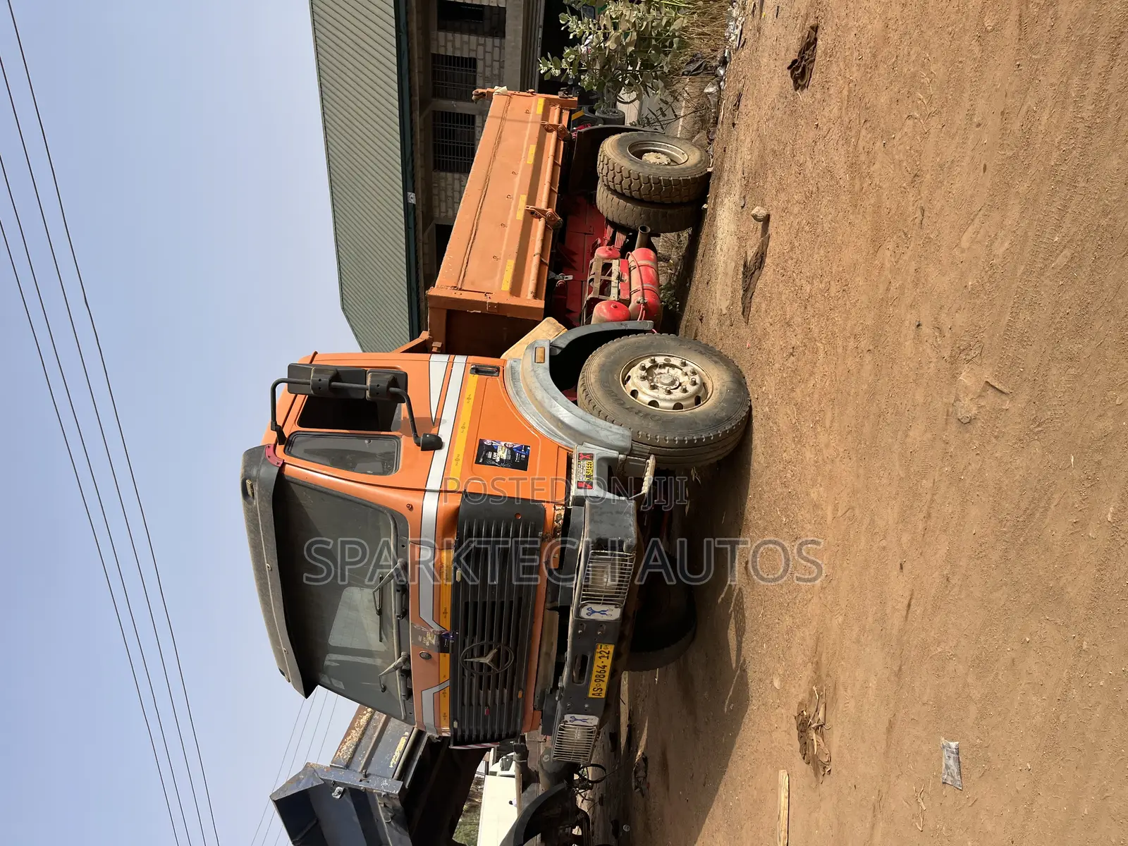 Single Axle Mercedes Benz V8