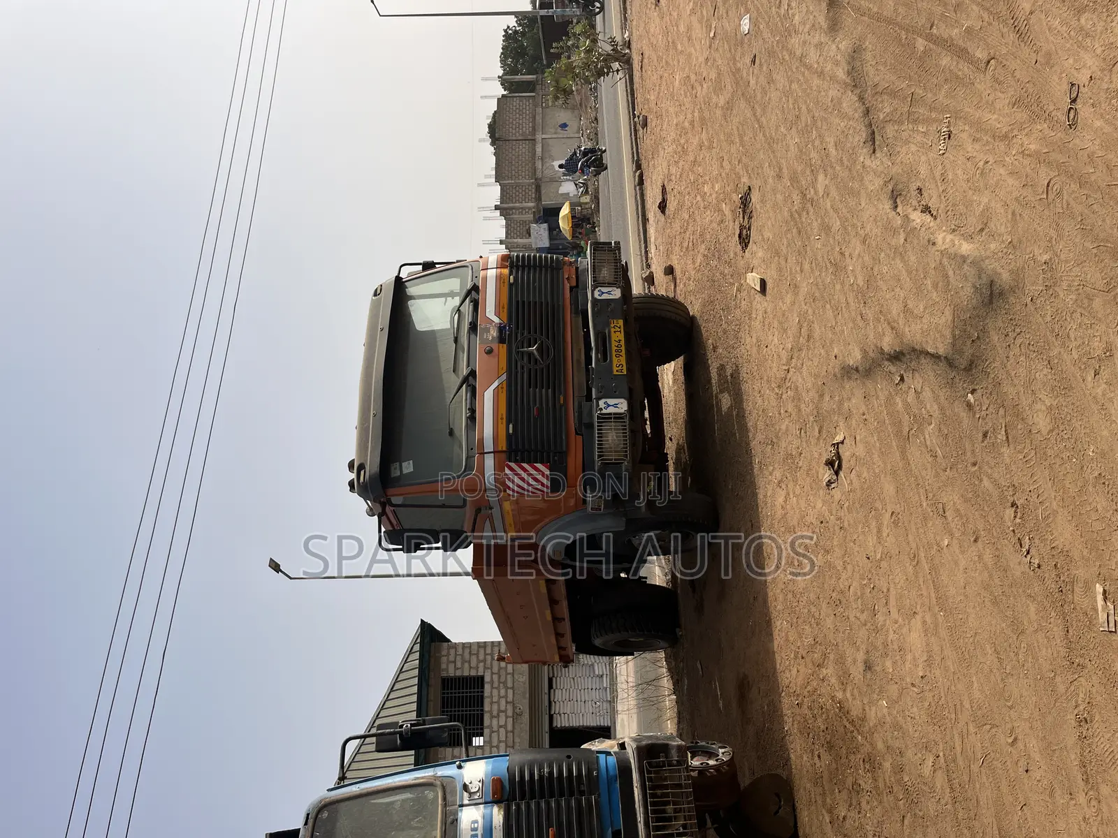 Single Axle Mercedes Benz V8