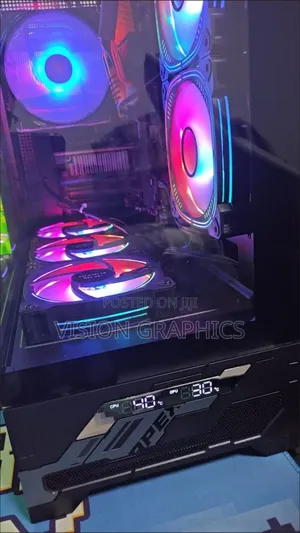 Pc Gaming Case With Digital Temperature Display Function