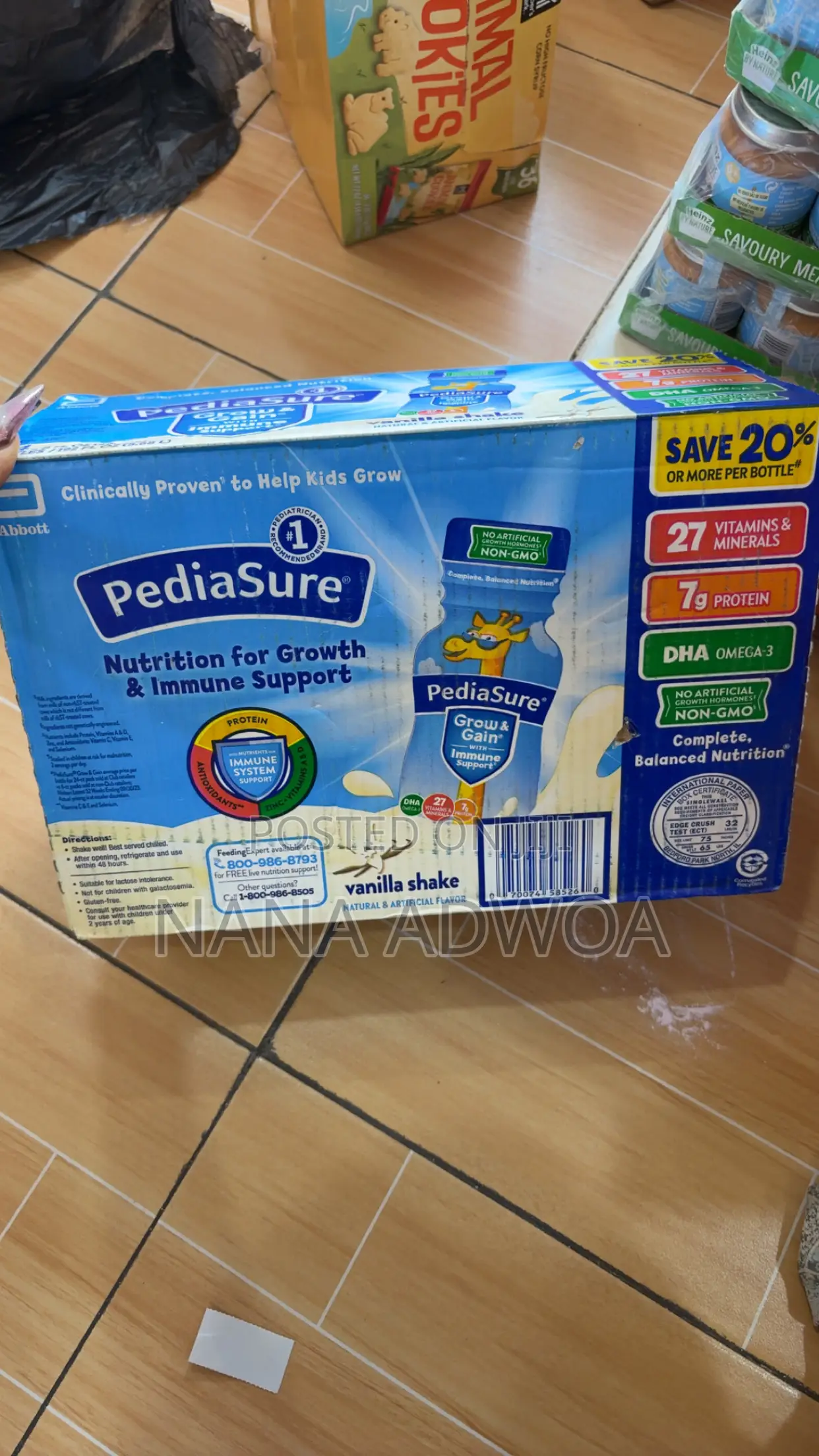 Pediasure Vanilla Shake