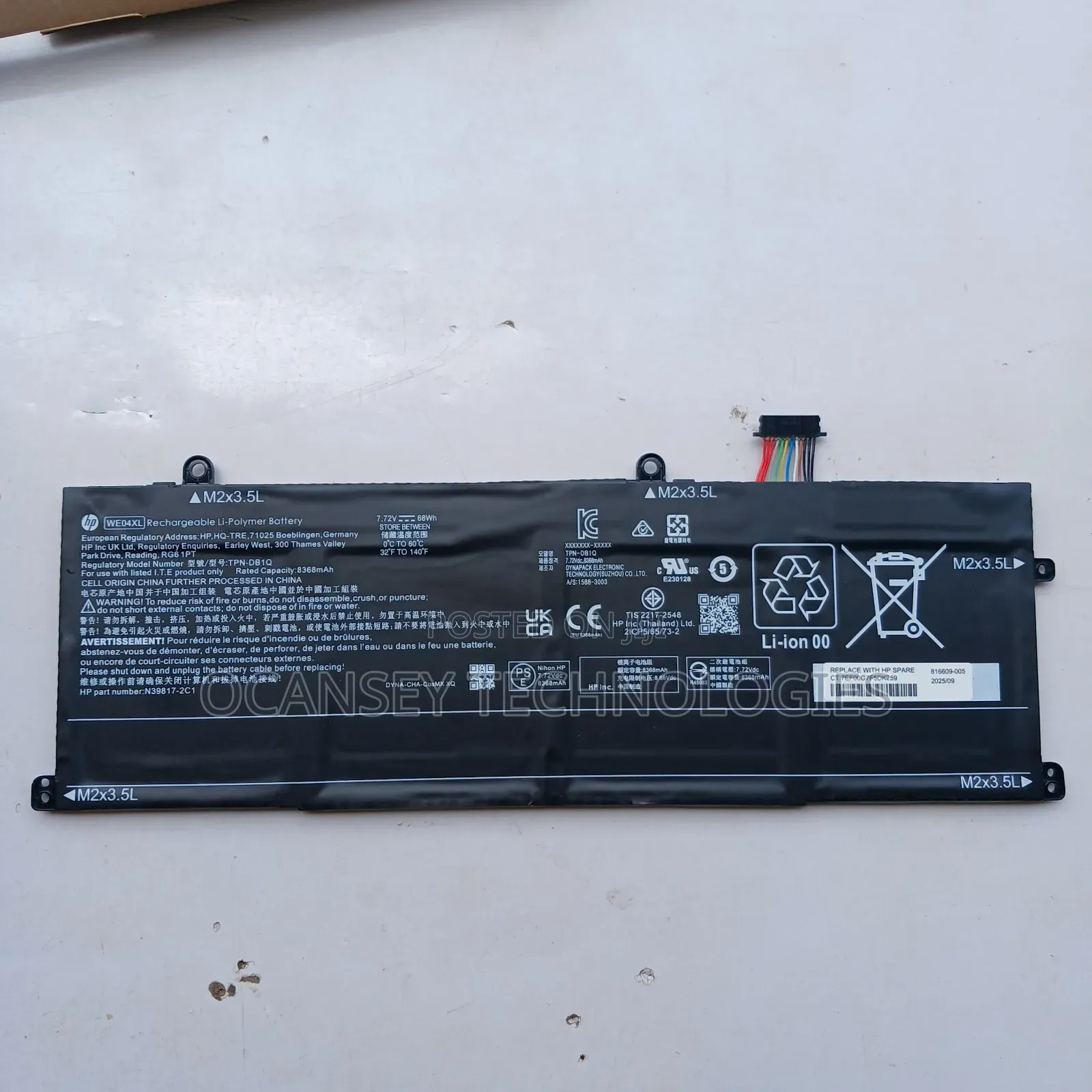 Hp We04xl Battery for Envy X360 16-Ac 16-Ad 2-in-1 Spectre X360 14-Eu