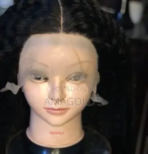 T-Frontal Kinky Straight Human Hair(Blend)