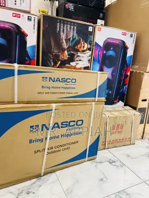 Efficient Nasco Air Conditioner(1.5hp)White 