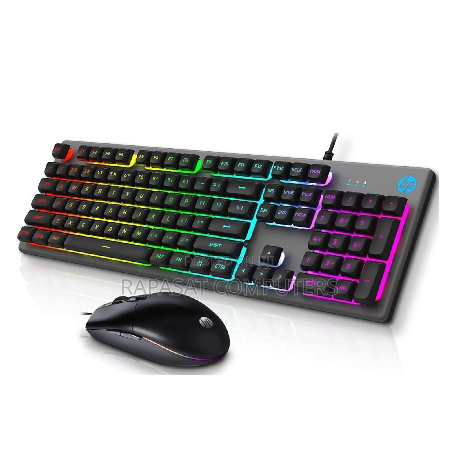 Hp Wired Gaming Keyboard & Mouse Combo With Light K550