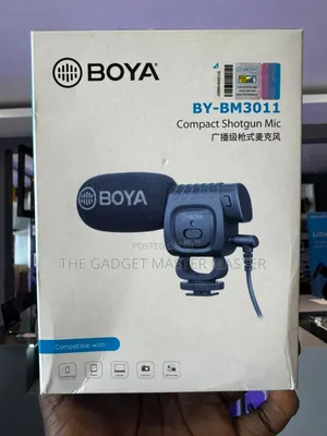 Boya by-Bm3011 Compact Shotgun Mic