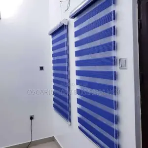 Royal Blue Curtain Blinds