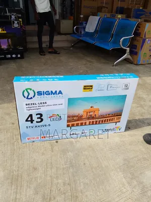 100% Premier Quality Sigma 43 Inches Smart Television
