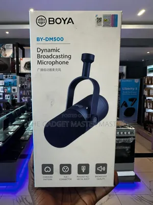 Boya by-Dm500 Dynamic XLR Podcast Microphone