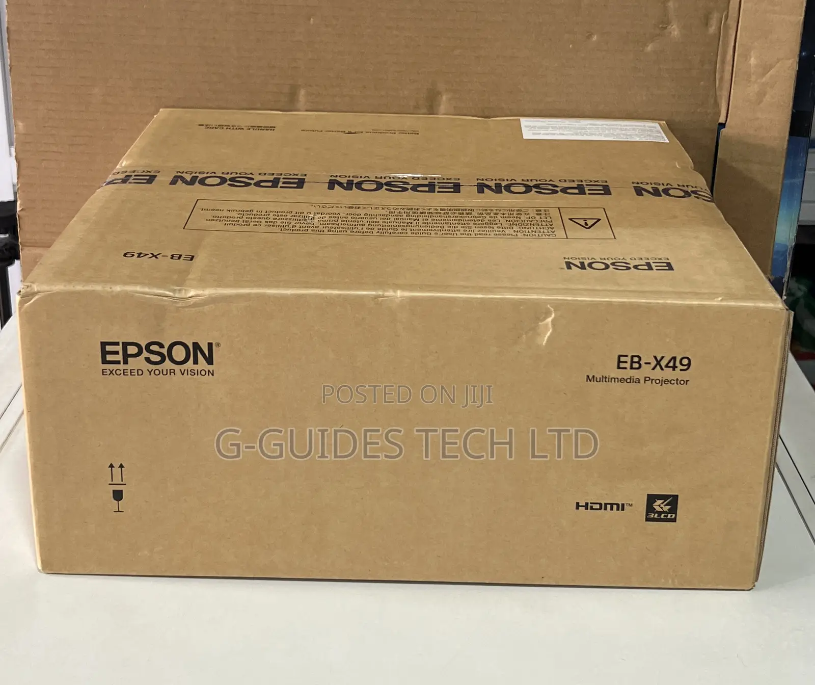 Epson Eb-X49 Multimedia Projector 3,600 Lumens