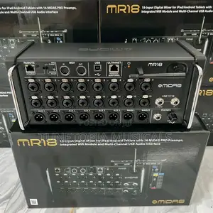 Midas Mr18 18-input Digital Mixer.