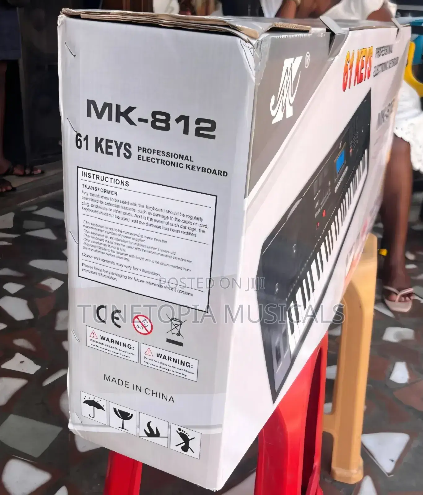 Meike Mk-812 Professional Electronic Keyboard