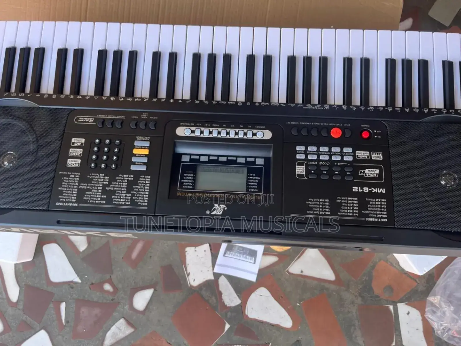Meike Mk-812 Professional Electronic Keyboard