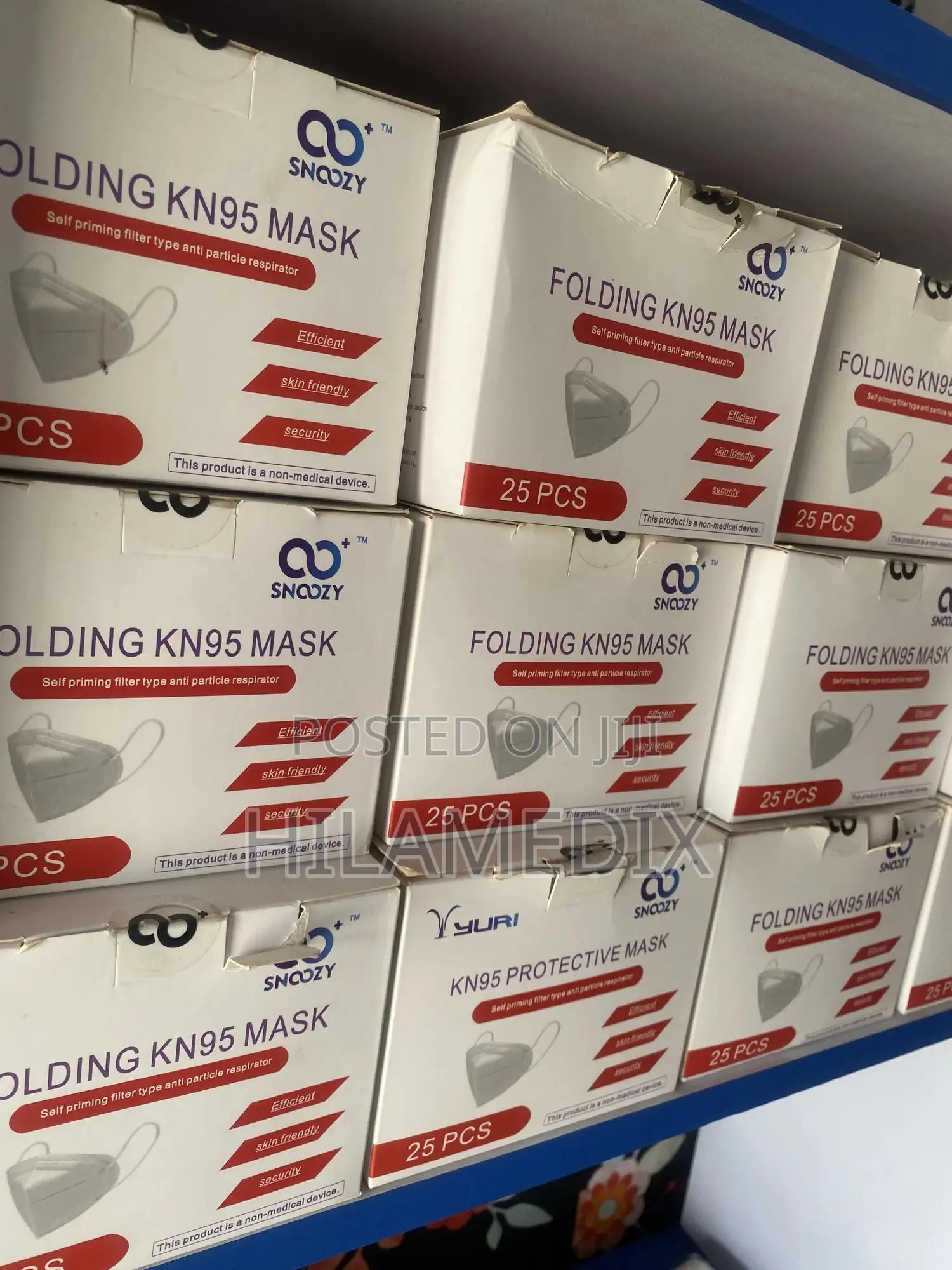 Folding Kn95 Mask