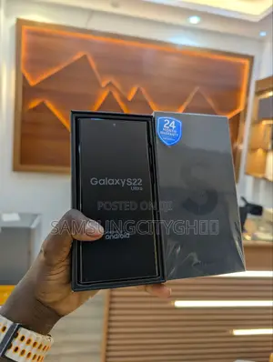 New Samsung Galaxy S22 Ultra 5G 128 GB Black