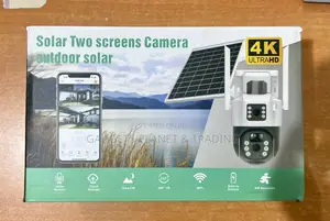 4g Lte Ultra Solar Two Screens Outdoor Solar Camera
