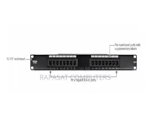 16 Port Patch Panel 1000 MBPS Cat 6