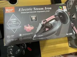 Raf Non-Stick Soleplate Steam Iron – Smooth Press