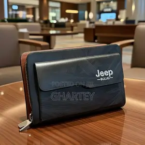 Genuine Quality Leather Men's Pouch