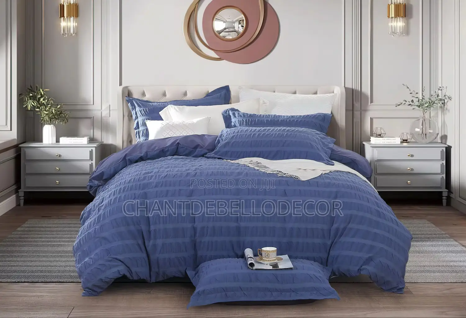 Morden 300-thread-count Pure Cotton 7-piece King Size Removable Duvet