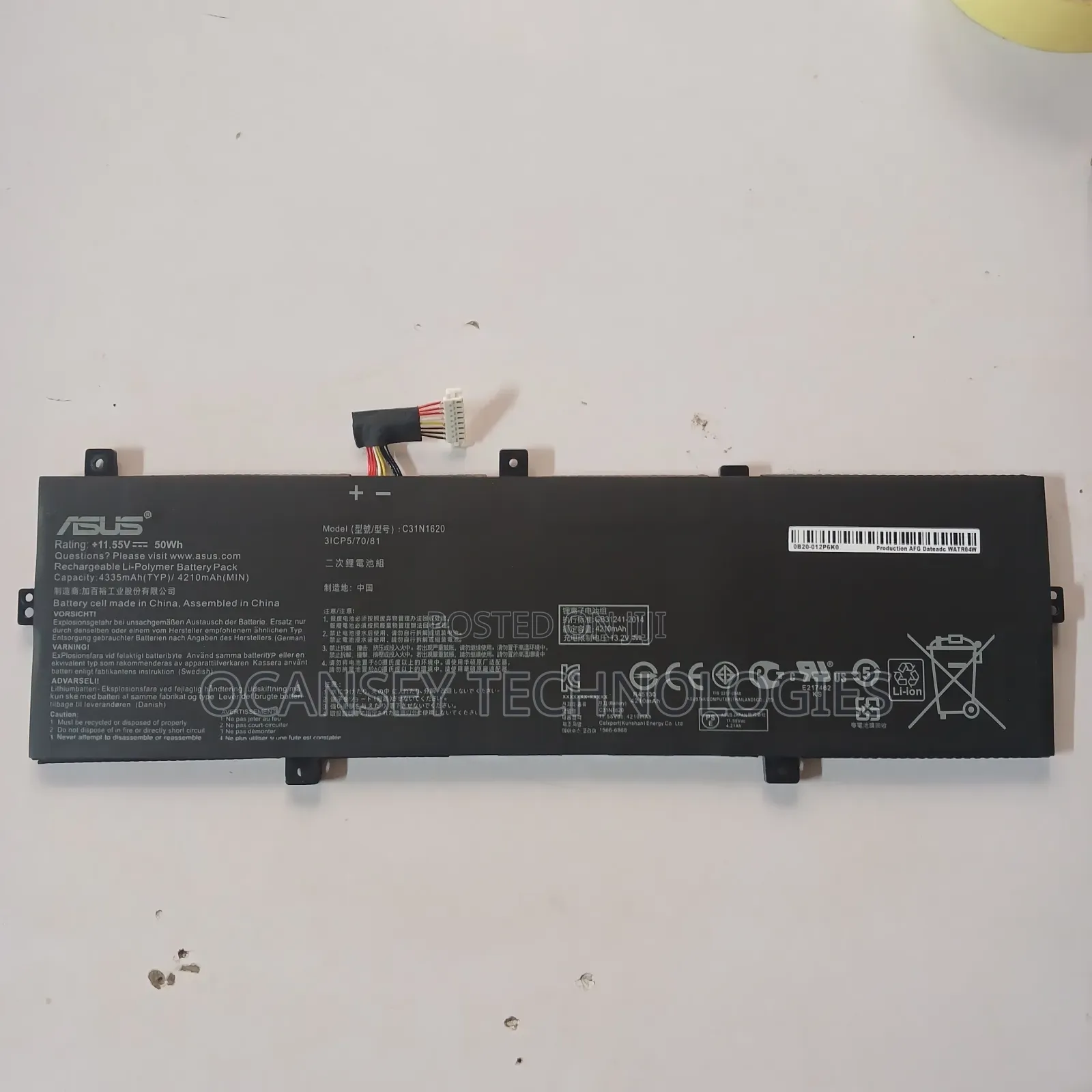 Original Asus C31n1620 Battery For Ux430 Ux430uq Ux430uq-gv015t Series