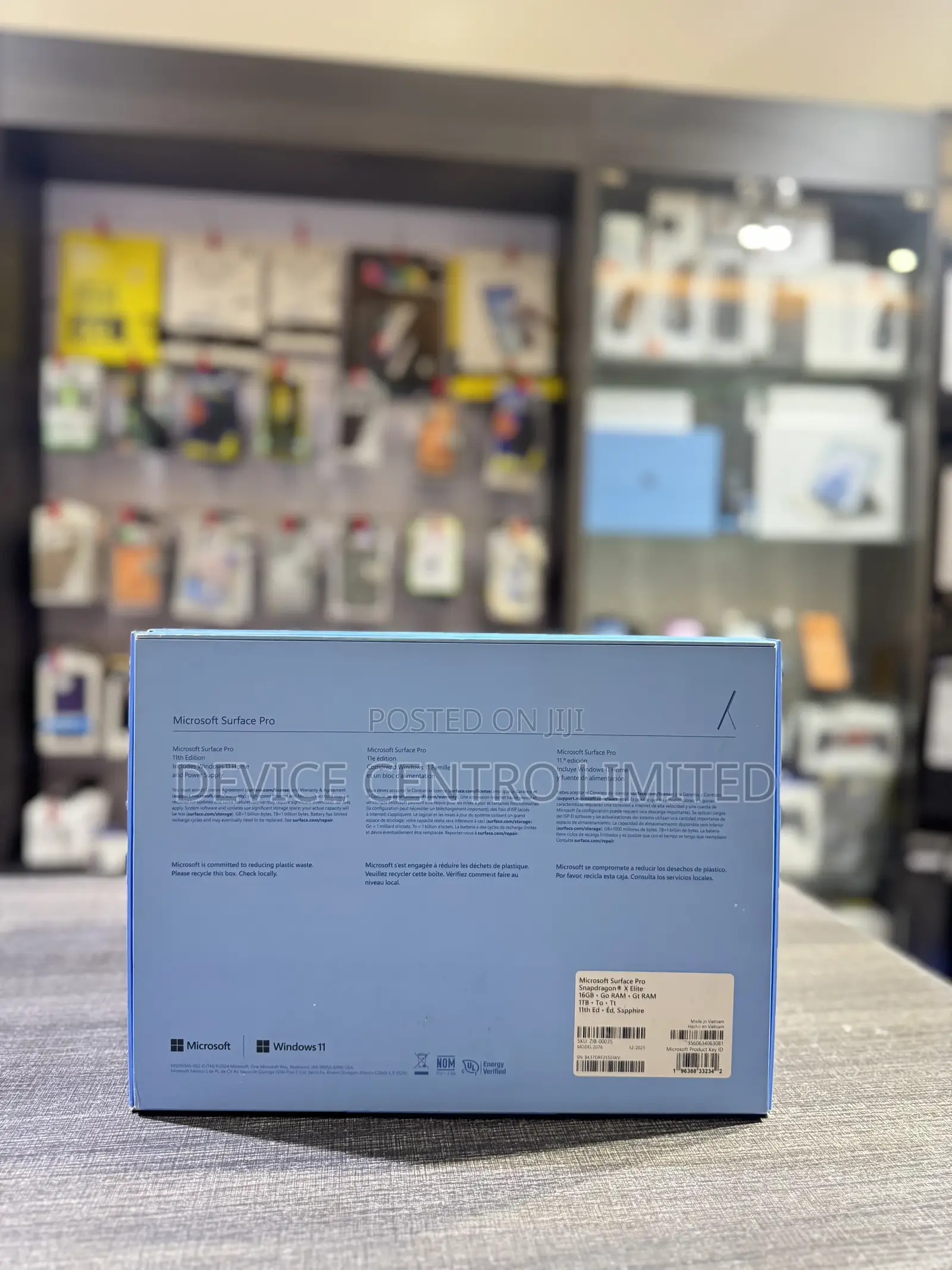 New Microsoft Surface Pro 1 TB Blue
