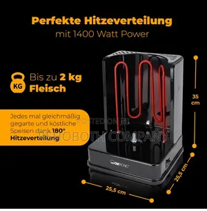 Clatronic DVG 3686 Vertical Kebab Multigrill