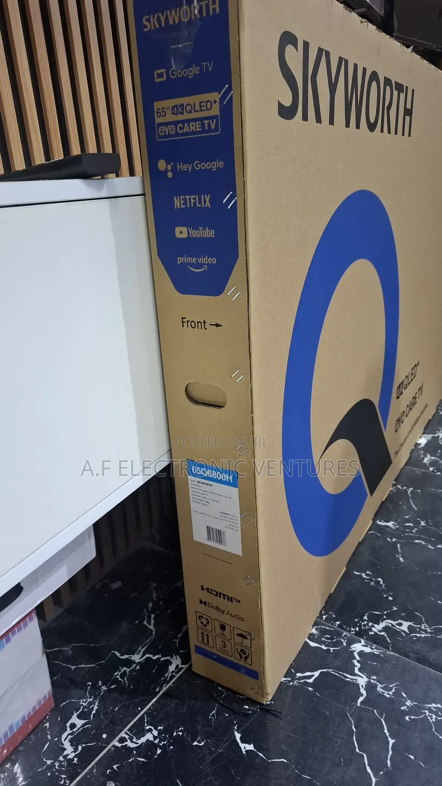 Skyworth 65-Inch Qled Googled Smart Tv