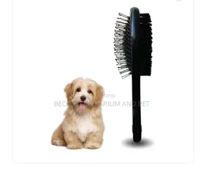 2 in 1 Quality Wooden Dog Brush