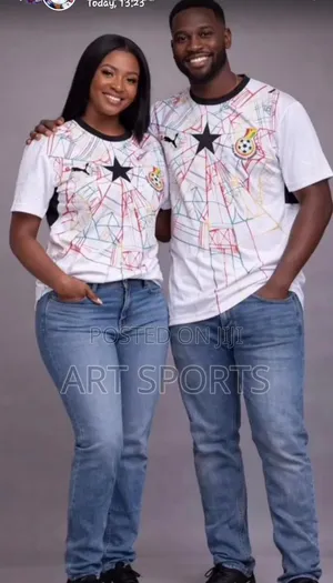 Ghana Blackstar Home Jersey ( Latest )