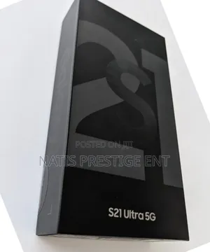 New Samsung Galaxy S21 Ultra 5G 128 GB Black