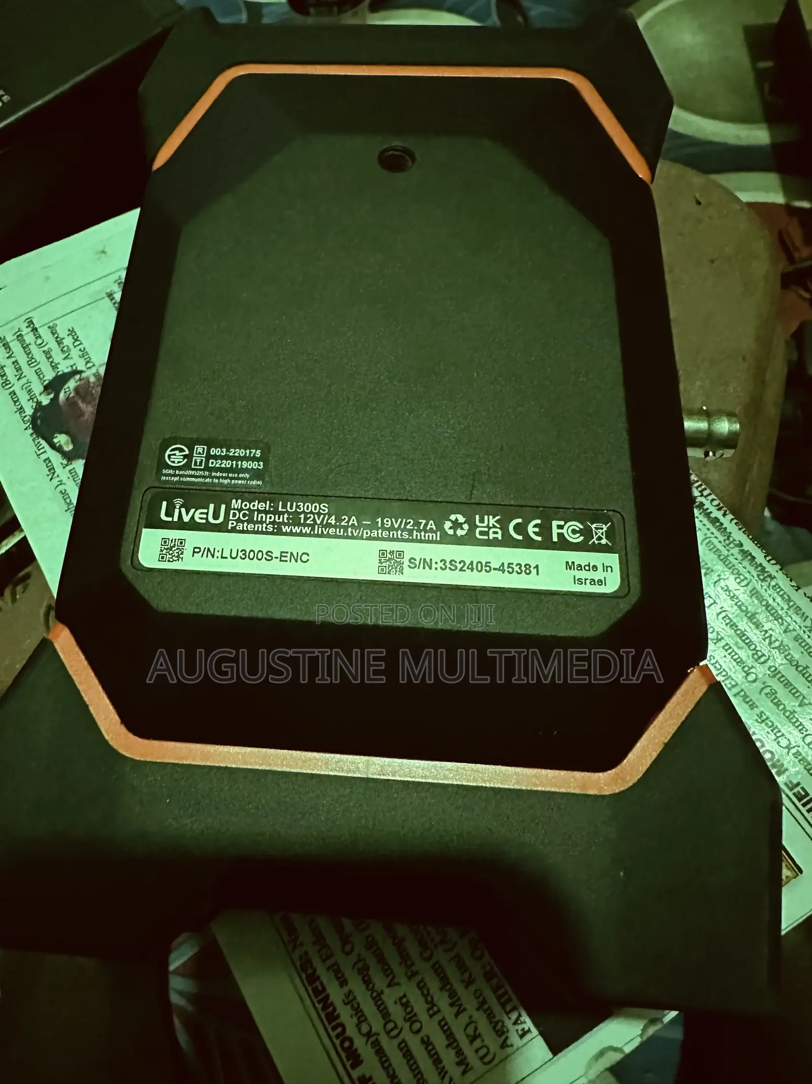 Liveu Tv Broadcasting Device