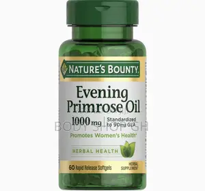 Nature's Bounty Evening Primrose Oil 1000mg -60 Rapid Release Softgels