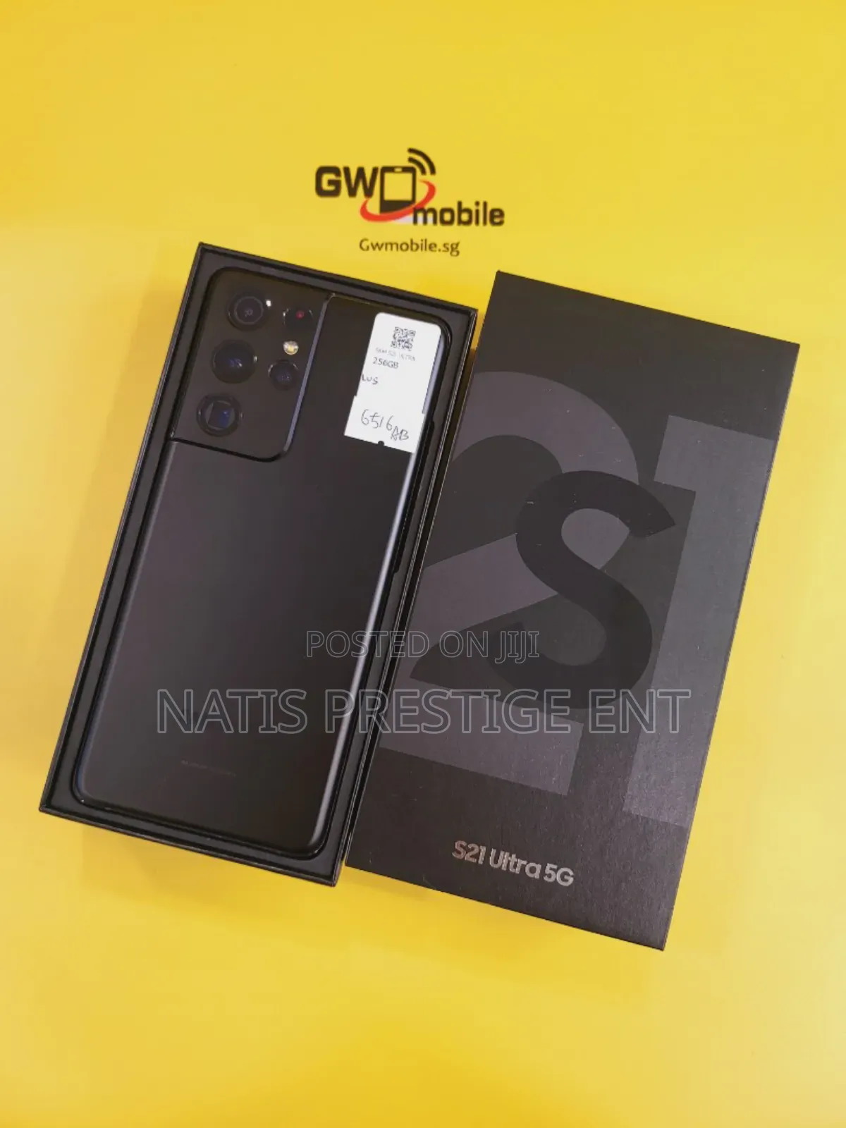 New Samsung Galaxy S21 Ultra 5G 128 GB Black