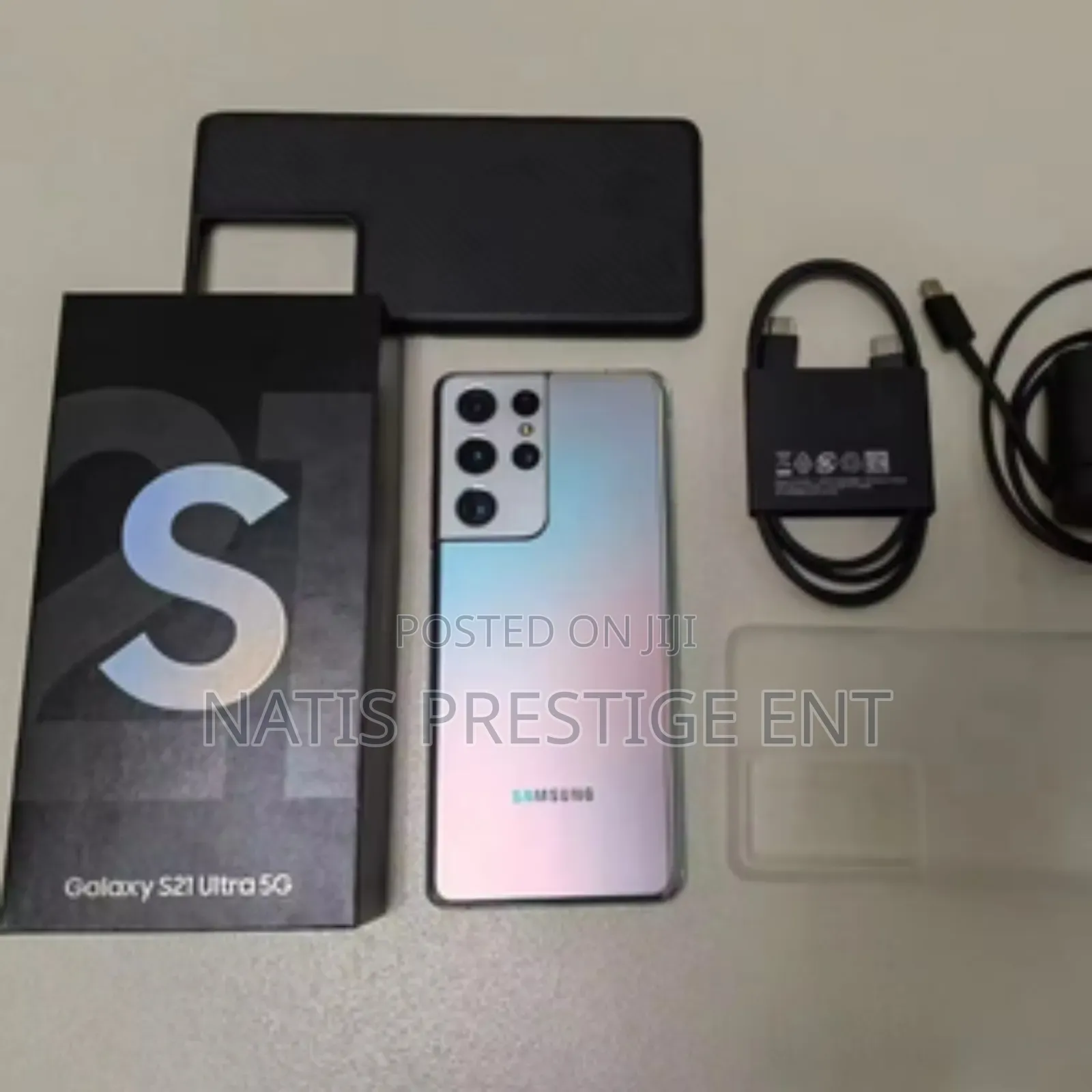 New Samsung Galaxy S21 Ultra 5G 512 GB Silver