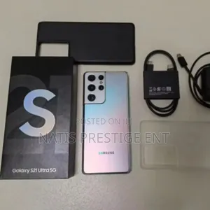 New Samsung Galaxy S21 Ultra 5G 512 GB Silver