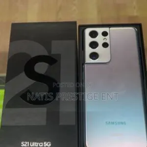 New Samsung Galaxy S21 Ultra 5G 512 GB Silver