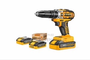 21v Cordless Brushless Impact Drill – Dual Battery