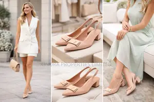 Beautiful Nude/Blush Beige Colour Shoes for Ladies